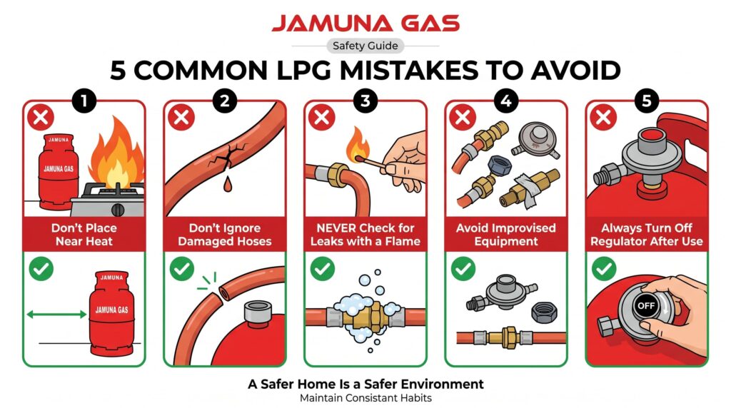 5 Common LPG Mistakes Users Should Avoid