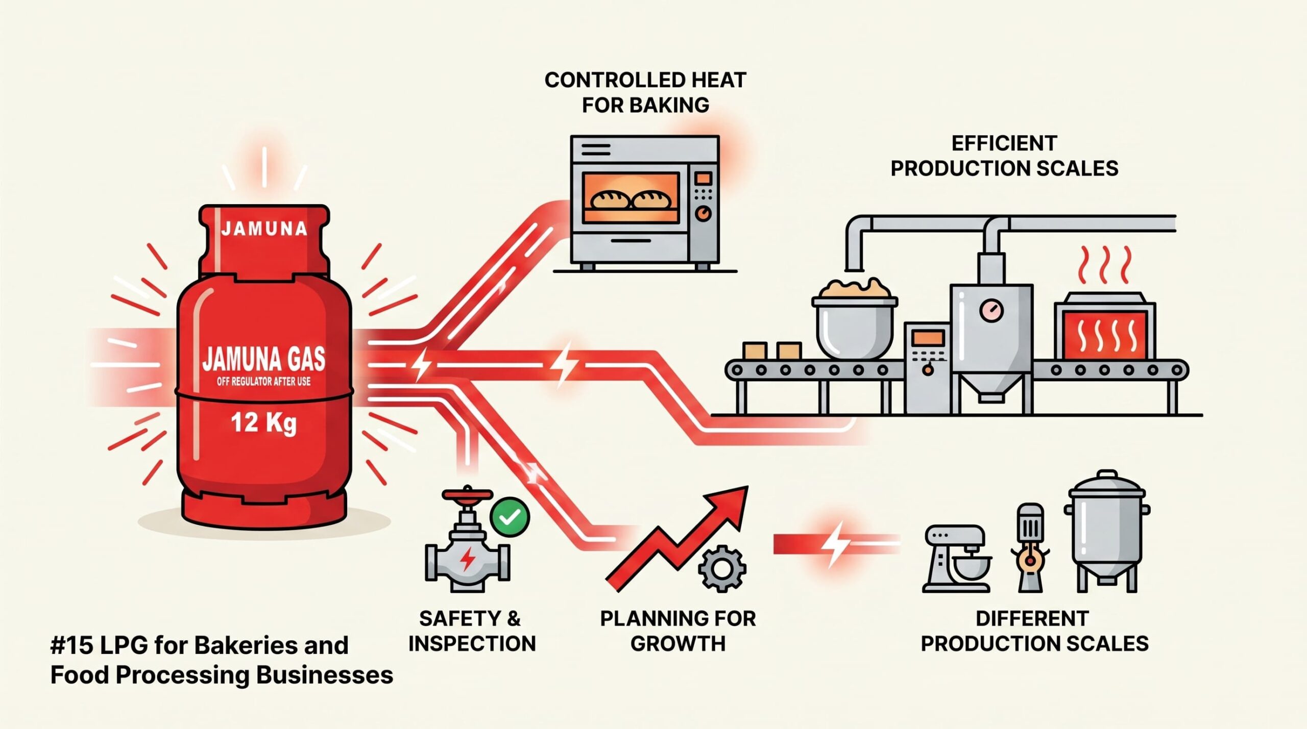 LPG for Bakeries and Food Processing Businesses