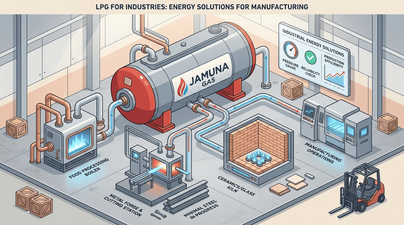 LPG for Industries: Energy Solutions for Manufacturing